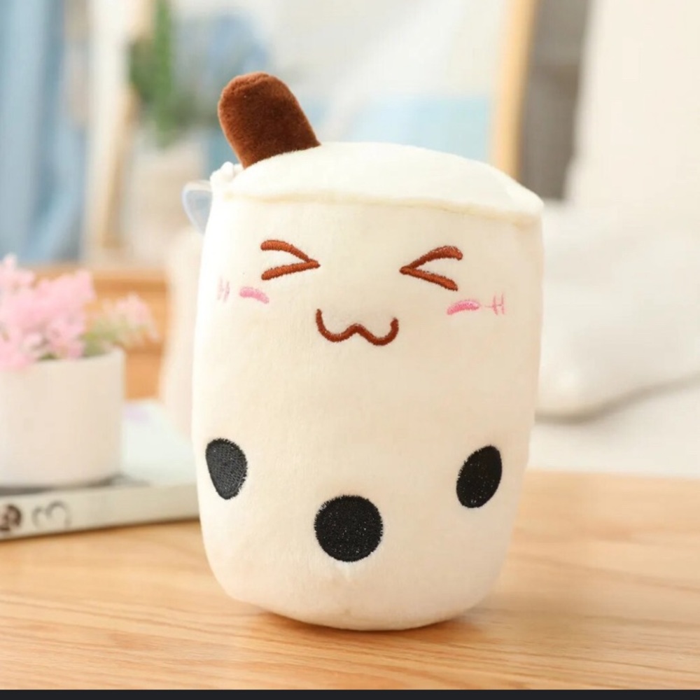 Milk Tea with Boba Plush Bubble Tea